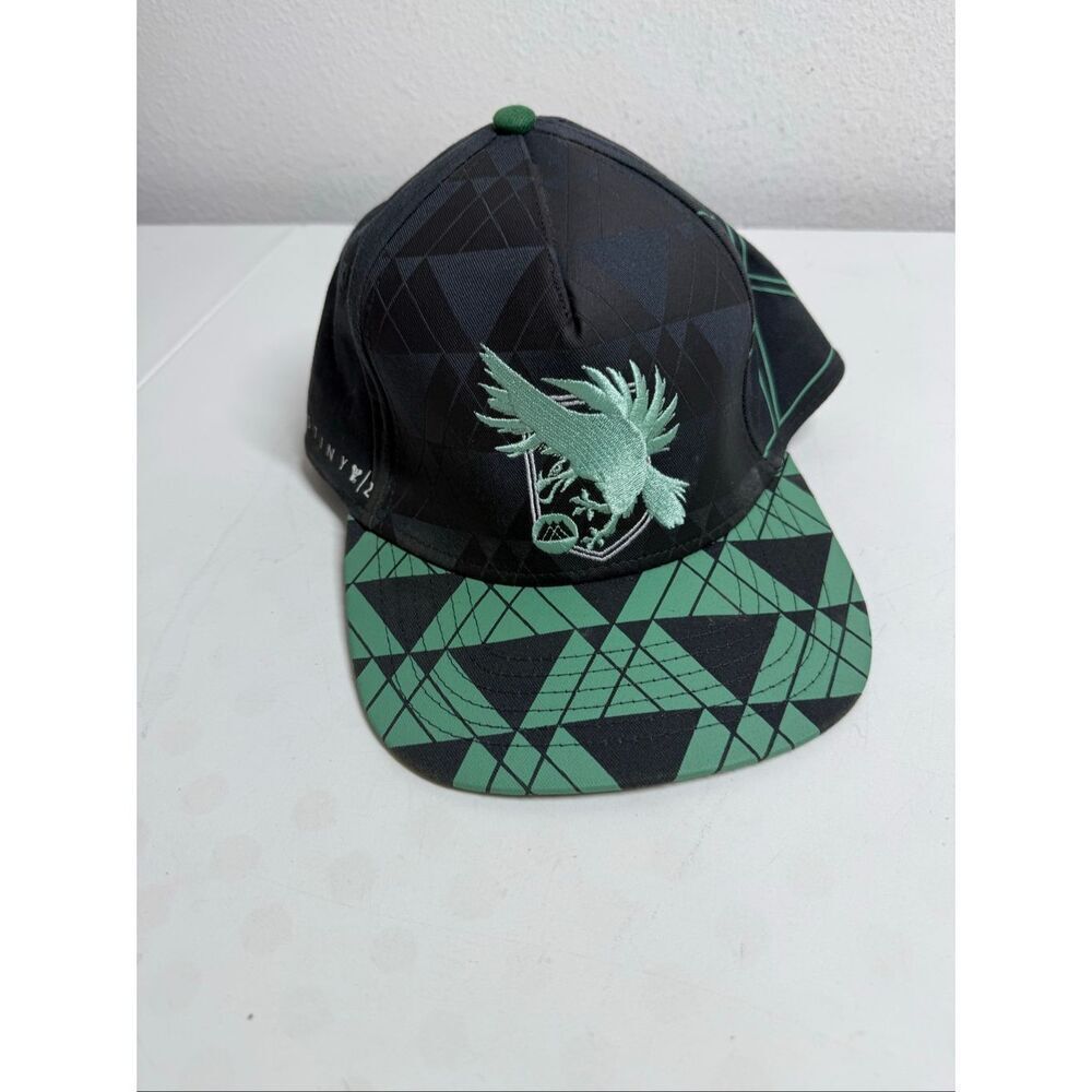 Rare Bungie Destiny Hat Adjustable Strap One Size Adult Green Black